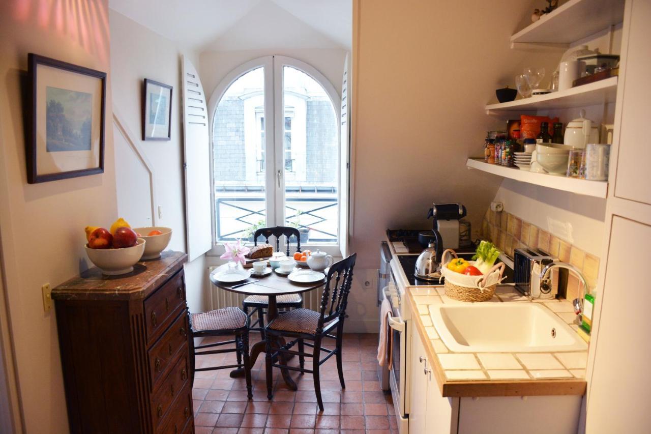Charming Studio Near Louvre París Exterior foto