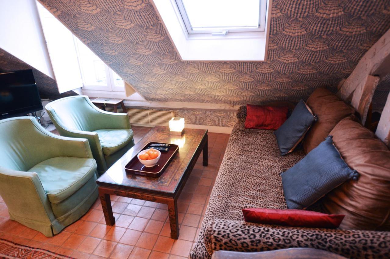 Charming Studio Near Louvre París Exterior foto